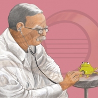 La rana Chiclota visita al doctor