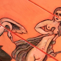 Detalle de Leda y el Cisne II