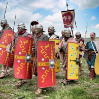 Legionarios y vexillum